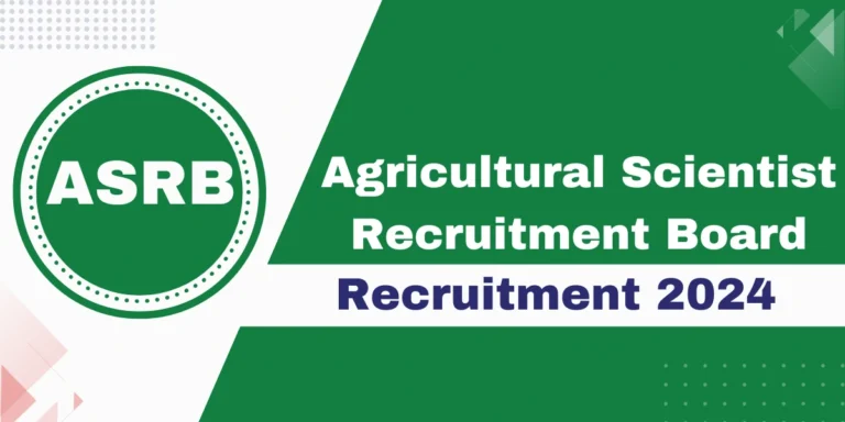 ASRB Recruitment 2024