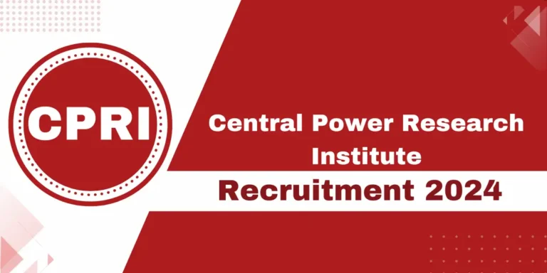 CPRI Recruitment 2024