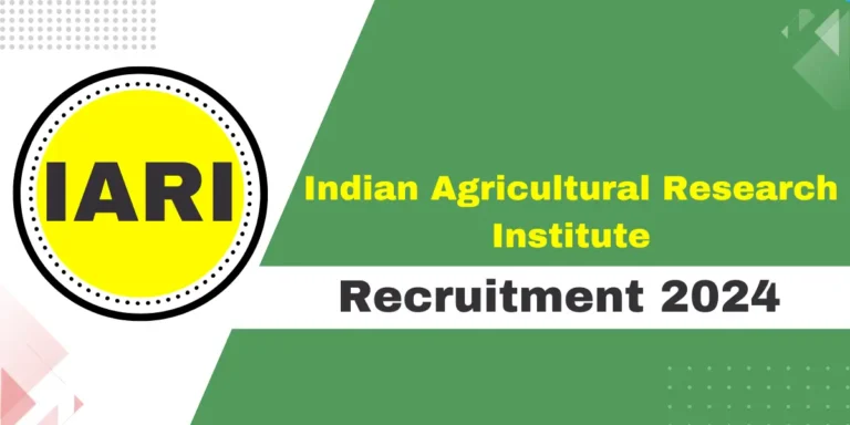 IARI Recruitment 2024