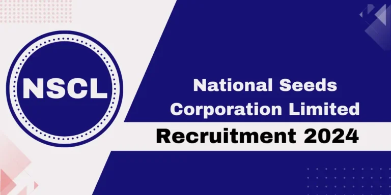 National Seeds Corporation Limited Recruitment