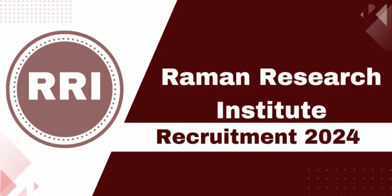 RRI Recruitment 2024